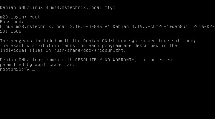 m23 server [Running] - Oracle VM VirtualBox_019