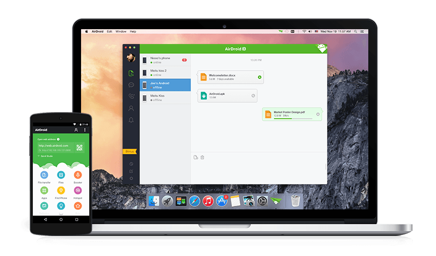 airdroid add device to trusted devices