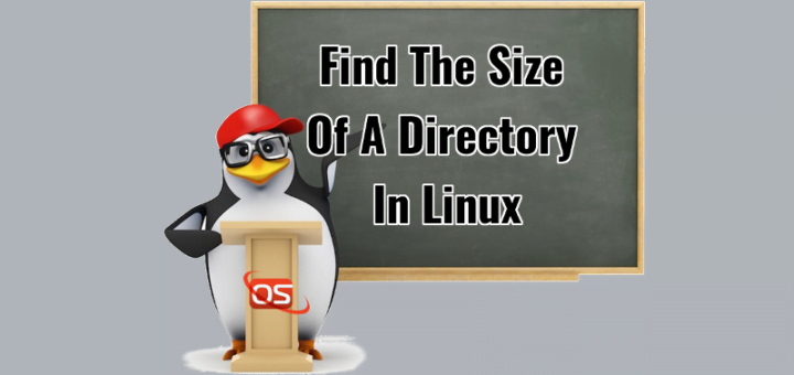 Find The Size Of A Directory In Linux