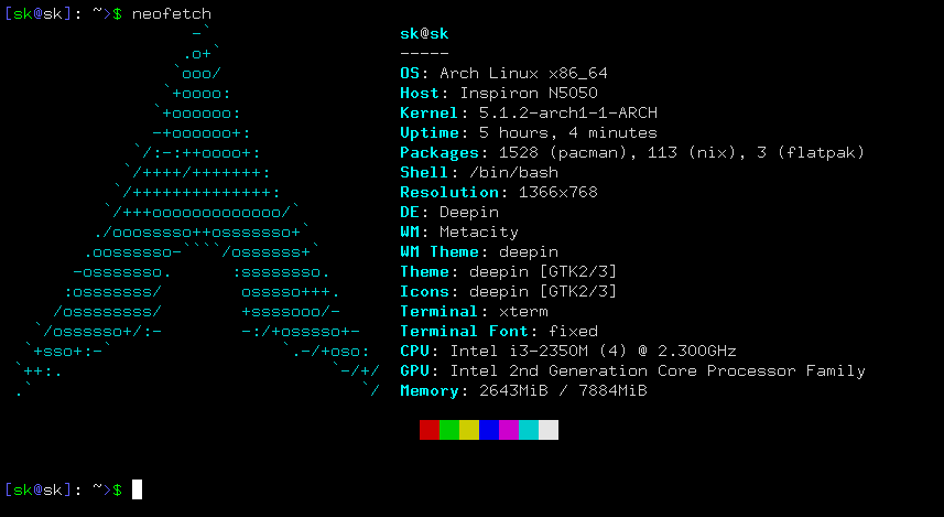 Neofetch - Display Linux system Information In Terminal - OSTechNix