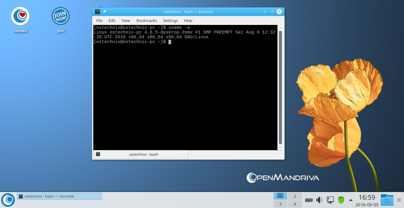 OpenMandriva LX Installation Guide With Screenshots - OSTechNix