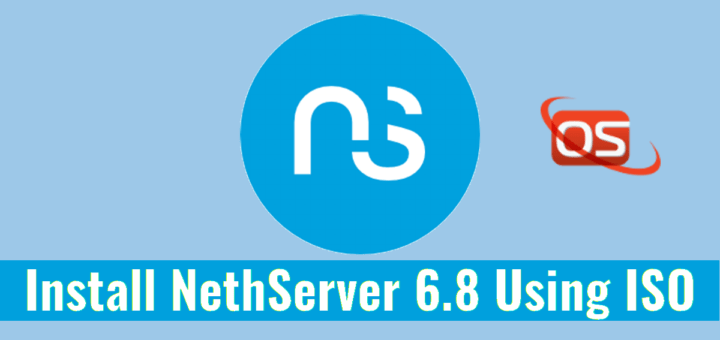 Install NethServer 6.8 Using ISO