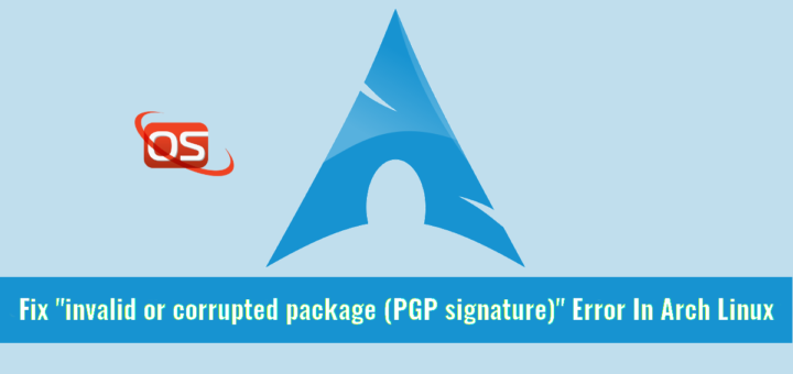 invalid or corrupted package (PGP signature)