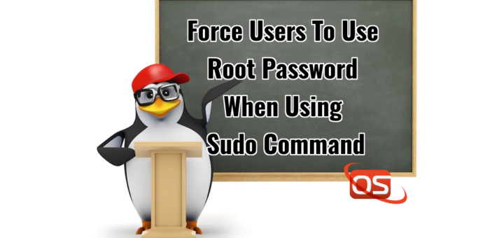 Force Users To Use Root Password