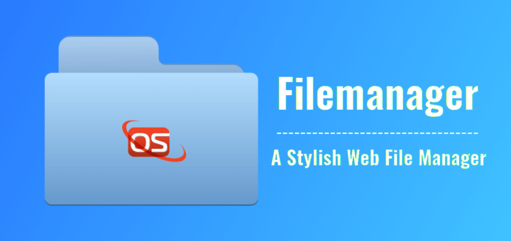 Filemanager - A Stylish Web File Manager