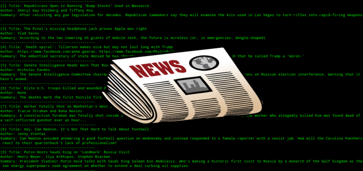 Instantnews - Get News Instantly from commandline