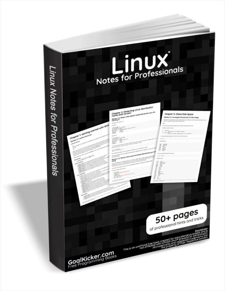 Linux Notes for Professionals