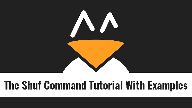 shuf command