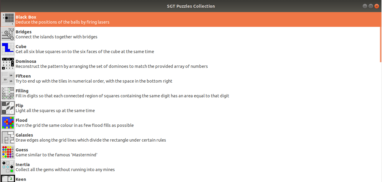 A Collection Of Puzzle Games