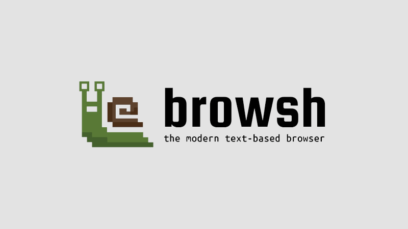 Browsh text browser